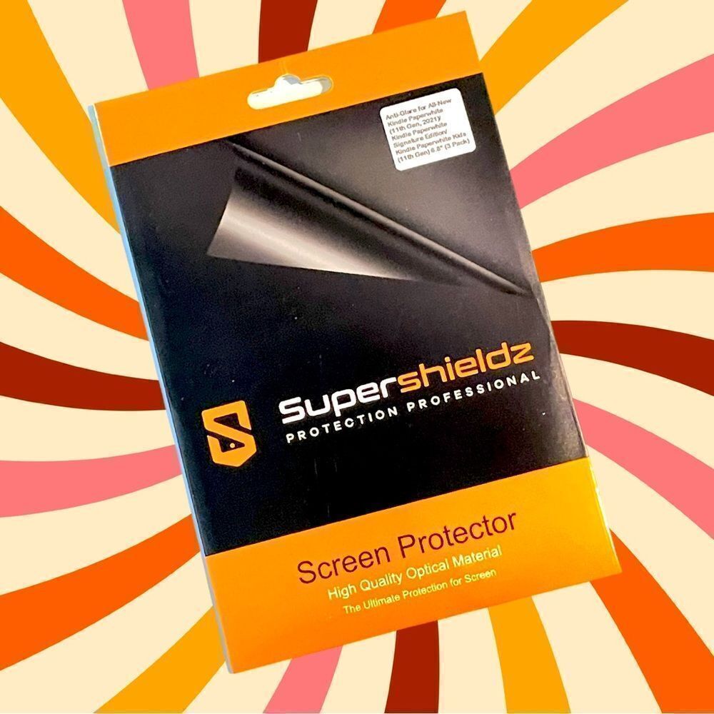 NIB SUPERSHIELDZ PROTECTION PROFESSIONAL SCREEN PROTECTOR FOR KINDLE PAPERWHITE